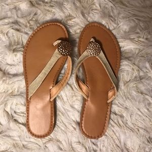 Gold Sandals